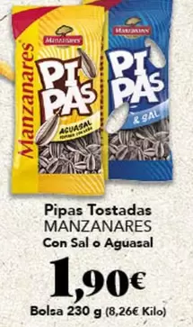 Castillo de Manzanares - Pipas Tostadas