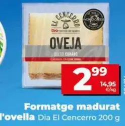 Dia El Cencerro - Queso Curado De Oveja