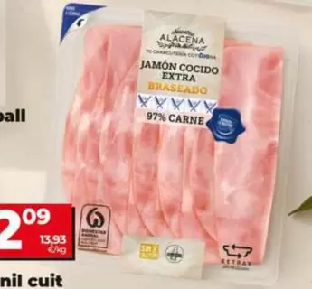 Dia Nuestra Alacena - Jamon Cocido Braseado 97%
