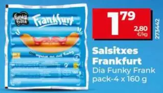 Dia Funky Frank - Salchichas Frankfurt