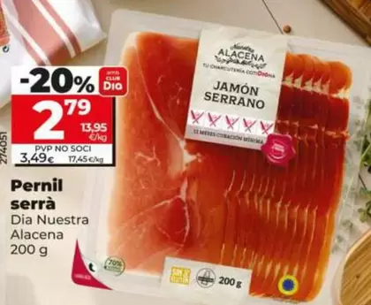 Dia Nuestra Alacena - Jamón Serrano