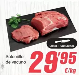 Solomillo De Vacuno