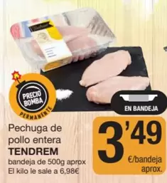Tendrem - Pechuga De Pollo Entera