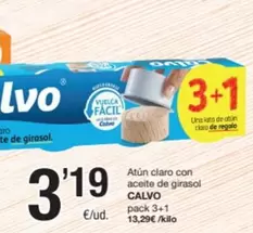 Calvo - Atun Claro Con Aceite De Girasol