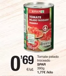 Spar - Tomate Pelado Troceado