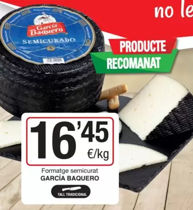 García Baquero - Formatge Semicurat