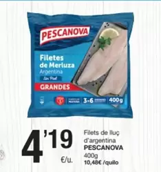 Pescanova - Filets De Merluza D'argentina