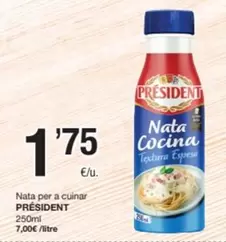 Président - Nata Per A Cuinar
