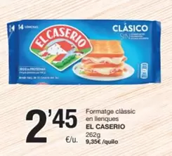 El Caserío - Formatge Clàssic En Llenques
