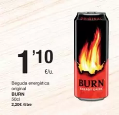 Burn - Beguda Energètica Original