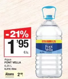 Font Vella - Aigua