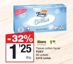 Foxy - Tissue Cotton Facial