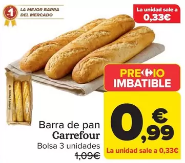 Carrefour - Barra De Pan 
