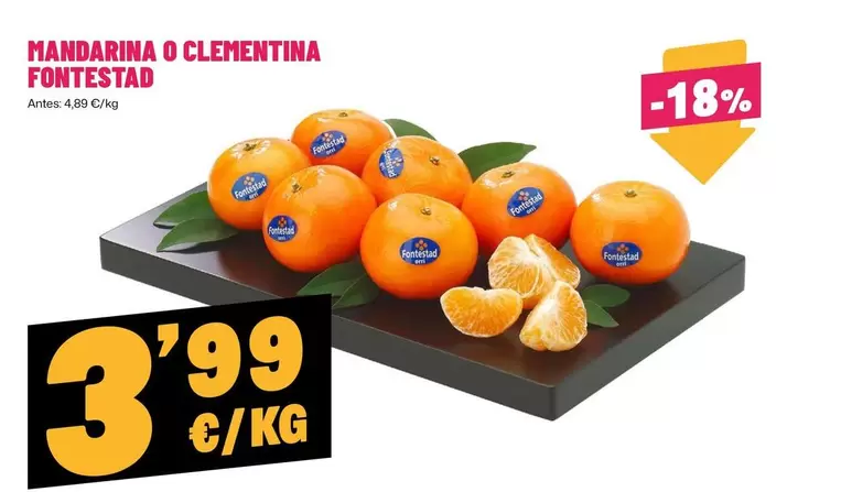 Fontestad - Mandarina O Clementina