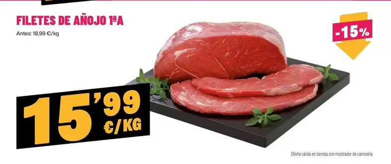 Filetes De Añojo 1a