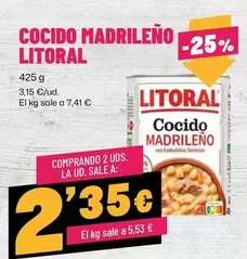 Litoral - Cocido Madrileno