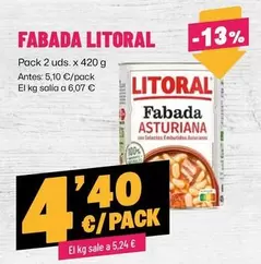 Litoral - Fabada