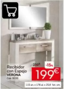 verona - Recibidor Con Espejo