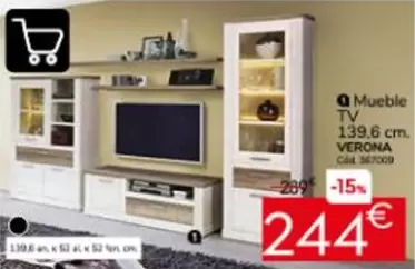 verona - Mueble TV 139.6 cm