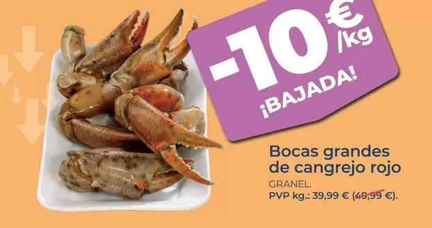 Bocas Grandes De Cangrejo Rojo