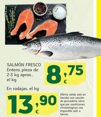Salmón Fresco Entero