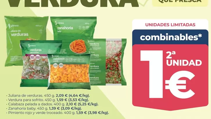 Juseña De Verduras