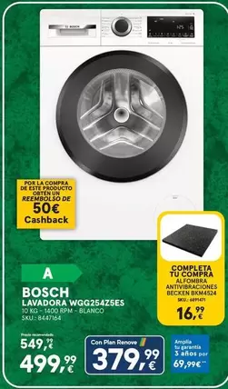Bosch - Lavadora WGG254Z5ES