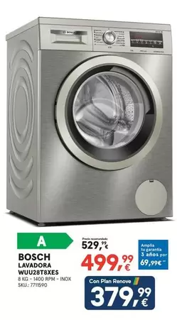 Bosch - Lavadora WUU28T8XES