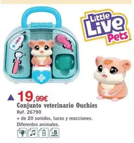 Little Live Pets - Conjunto Veterinario Ouchies