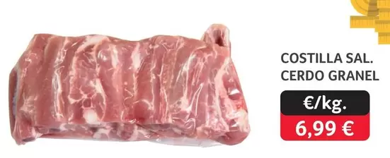 Costilla Sal. Cerdo