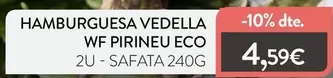 Hamburguesa Vedella