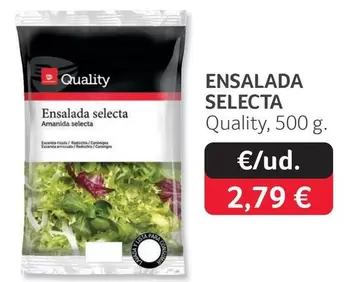 Quality - Ensalada Selecta
