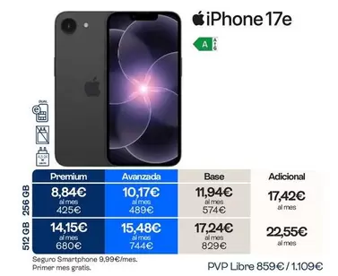 Apple - Iphone 17E