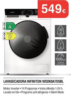 infiniton - Lavasecadora WSDKOA7D5BL