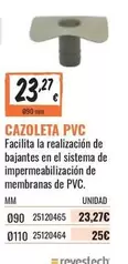 PVC - Cazoleta Pvc