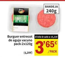 Roler - Burguer Entrecot De Aguja Vacuno