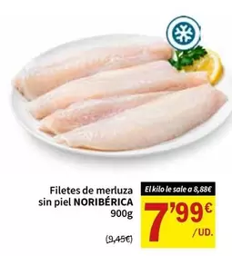Filetes De Merluza Sin Piel