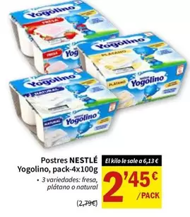 Nestlé - Postres