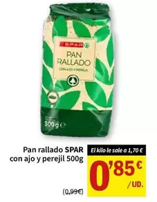 Spar - Pan Rallado Con Ajo Y Perejil