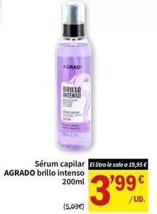 Agrado - Sérum Capilar Brillo Intenso