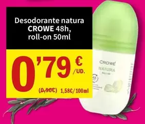 Crowe - Desodorante Natura