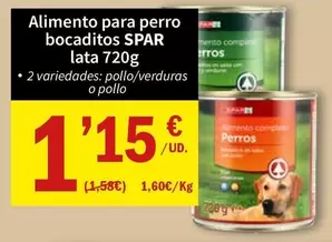 Spar - Alimento Para Perro Bocaditos