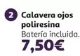 Calavera Ojos Poliresina