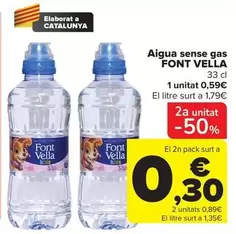 Font Vella - Aigua Sense Gas