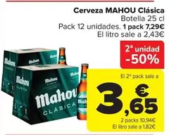 Mahou - Cerveza Clasica