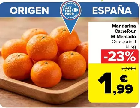 Carrefour El Mercado - Mandarina