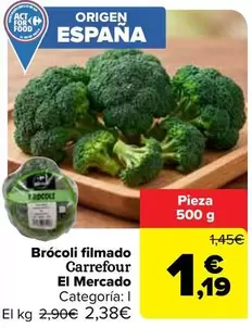Carrefour El Mercado - Brocoli Filmado