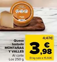 Montañas Y Valles - Queso Tostado