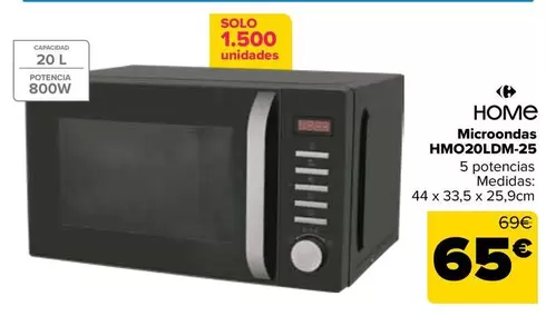 Carrefour Home - Microondas HMO20LDM-25