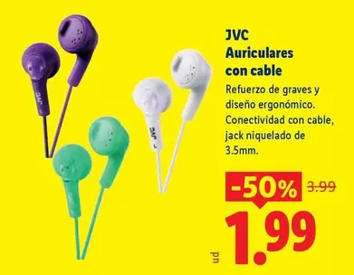 JVC - Auriculares Con Cable